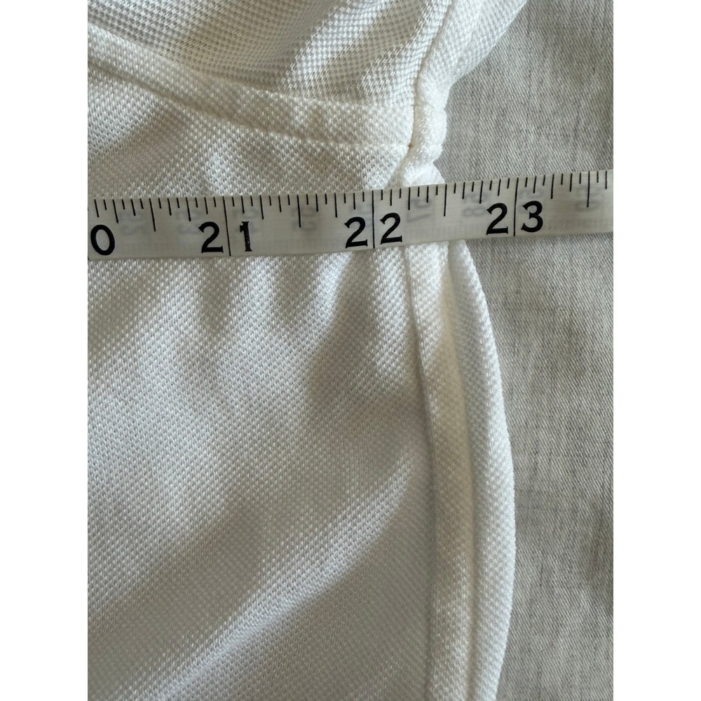 Ralph Lauren Purple Label Polo Button Down Mens XL White Pique Long Sleeve - Picture 8 of 12